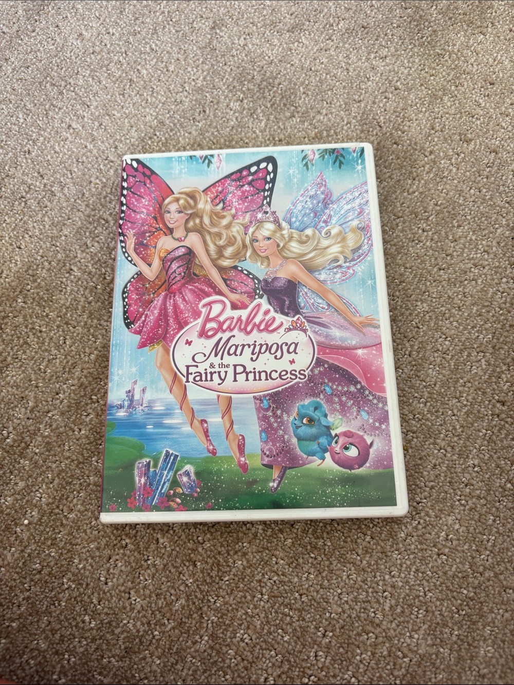 Barbie Mariposa DVD case